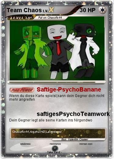 Pokemon Team Chaos