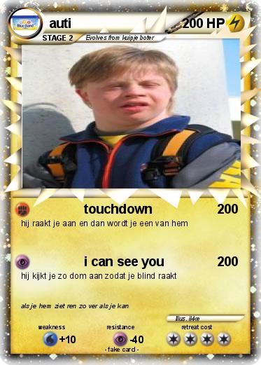 Pokemon auti