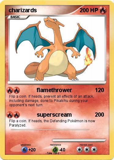 Pokemon charizards