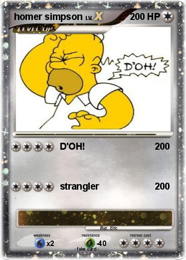 Pokemon homer simpson