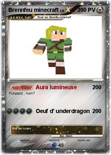 Pokemon Brennfeu minecraft