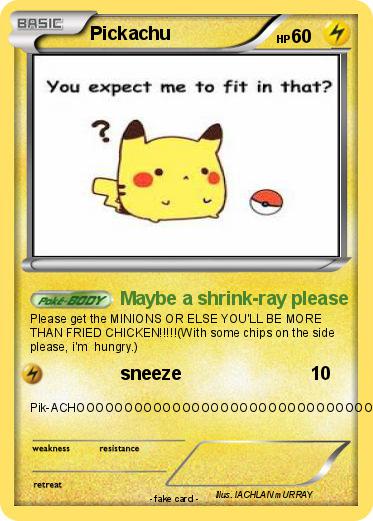 Pokemon Pickachu
