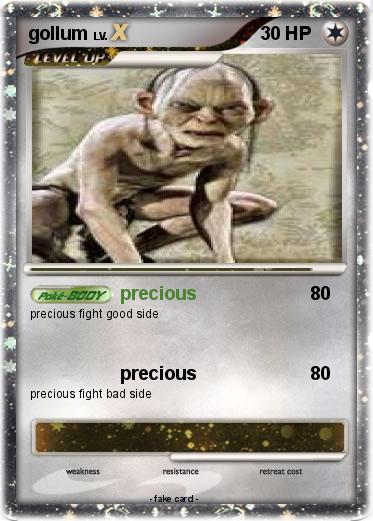 Pokemon gollum