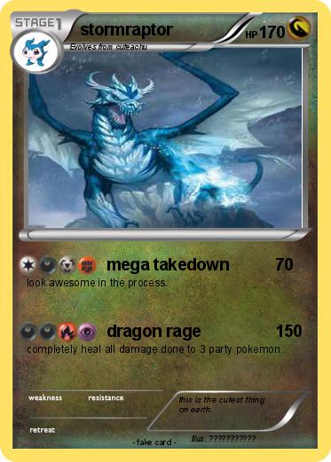 Pokemon stormraptor
