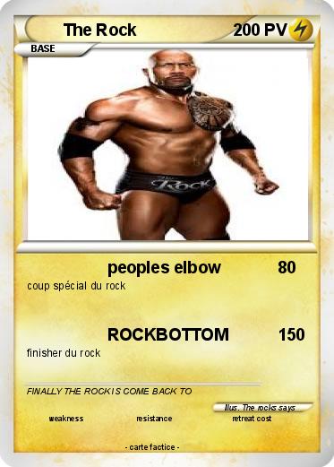 Pokemon The Rock