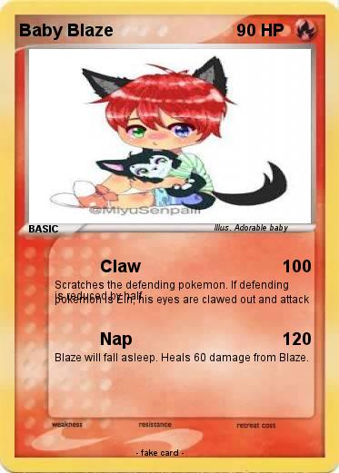 Pokemon Baby Blaze