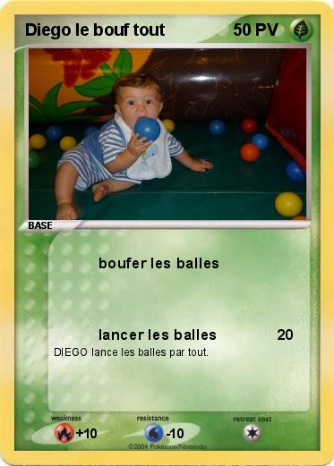 Pokemon Diego le bouf tout