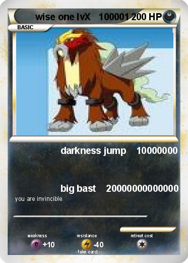 Pokemon wise one lvX   100001