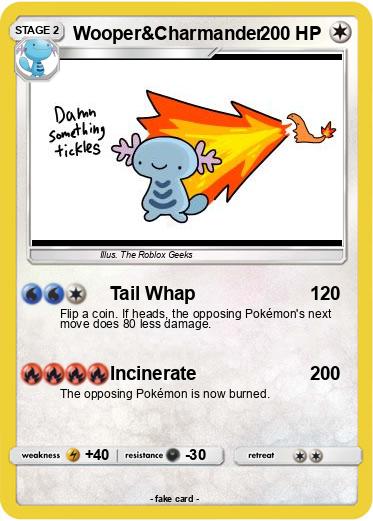 Pokemon Wooper&Charmander