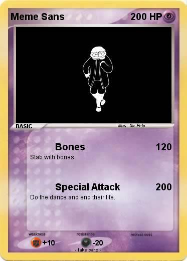 Pokemon Meme Sans