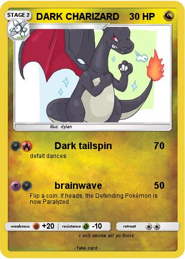 Pokemon DARK CHARIZARD