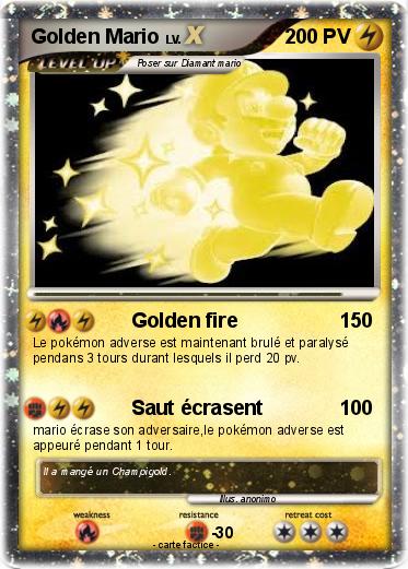 Pokemon Golden Mario