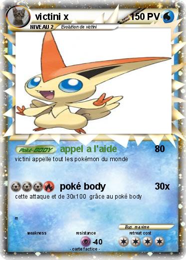Pokemon victini x