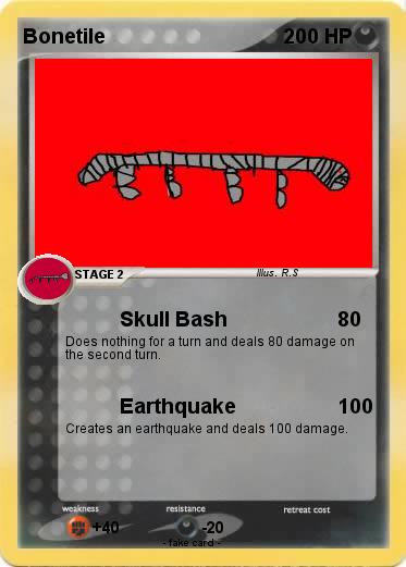Pokemon Bonetile