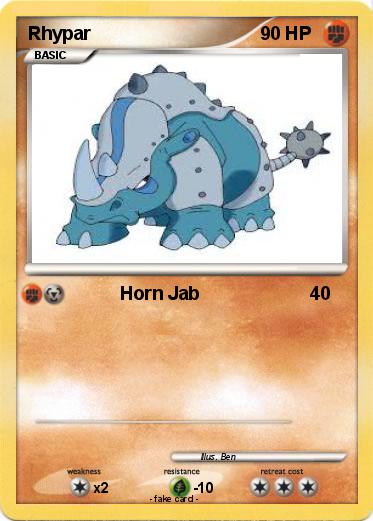 Pokemon Rhypar