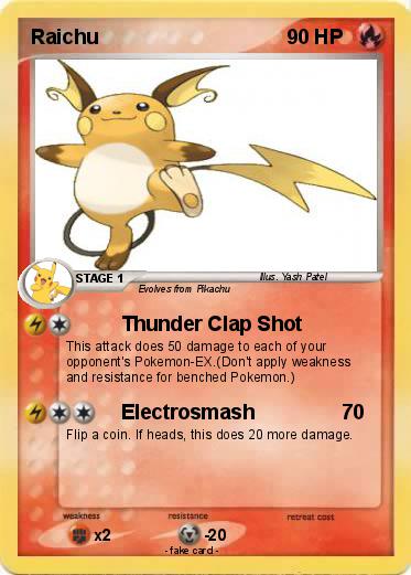 Pokemon Raichu