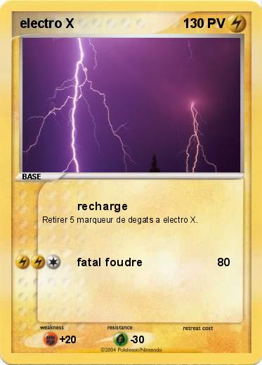 Pokemon electro X