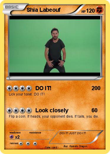 Pokemon Shia Labeouf