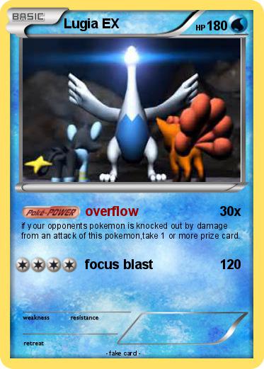 Pokemon Lugia EX