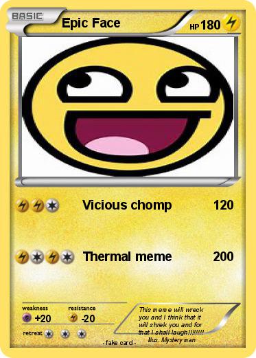 Pokemon Epic Face