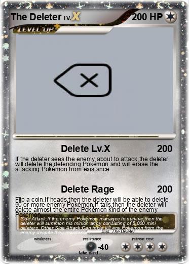 Pokemon The Deleter