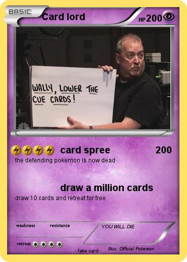Pokemon Card lord