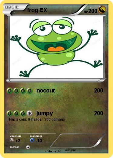 Pokemon frog EX