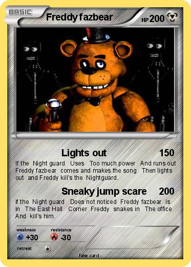 Pokemon Freddy fazbear