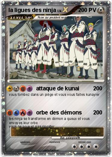 Pokemon la ligues des ninja