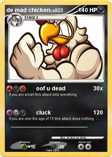 Pokemon de mad chicken