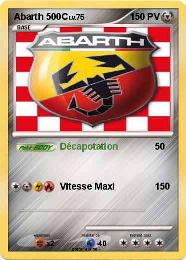 Pokemon Abarth 500C