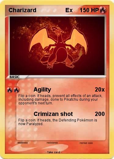 Pokemon Charizard                   Ex