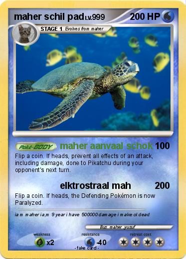 Pokemon maher schil pad