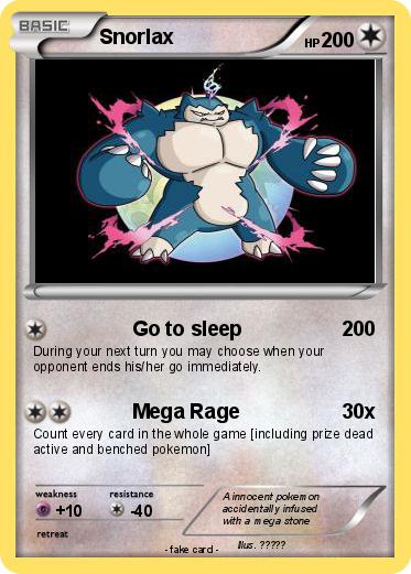 Pokemon Snorlax