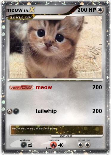 Pokemon meow