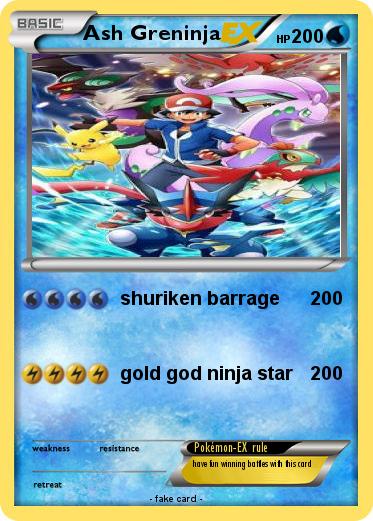Pokemon Ash Greninja