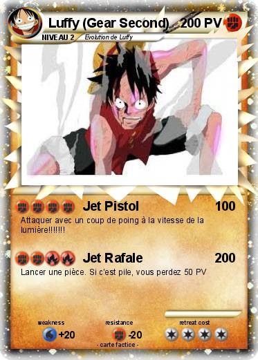 Pokemon Luffy (Gear Second)