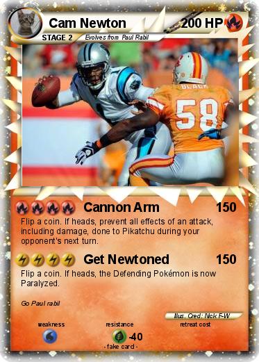 Pokemon Cam Newton