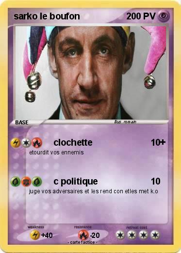 Pokemon sarko le boufon