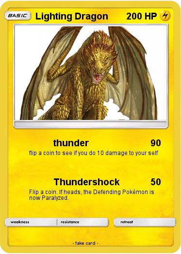 Pokemon Lighting Dragon