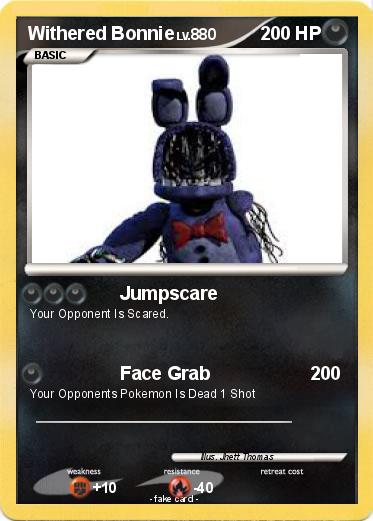 Pokemon Withered Bonnie