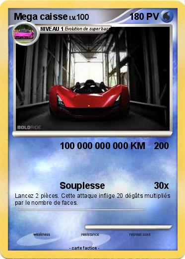 Pokemon Mega caisse