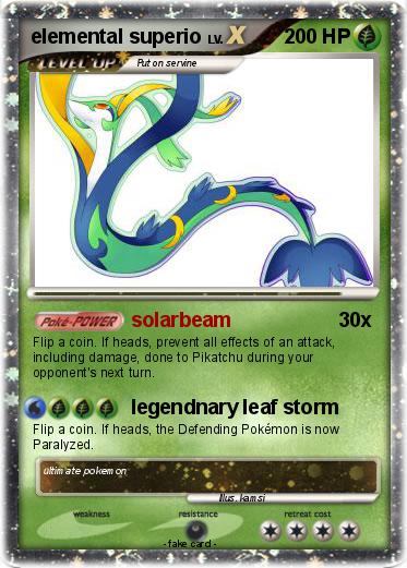 Pokemon elemental superio