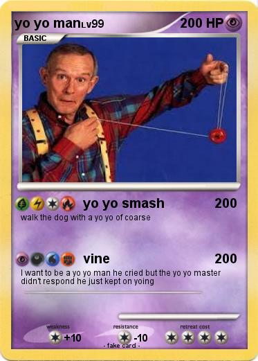 Pokemon yo yo man