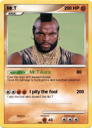 Pokemon Mr.T