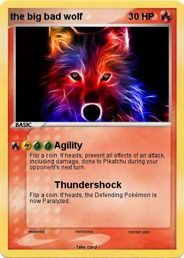 Pokemon the big bad wolf