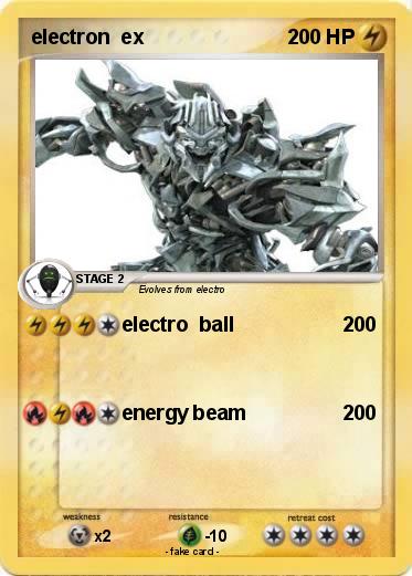 Pokemon electron  ex