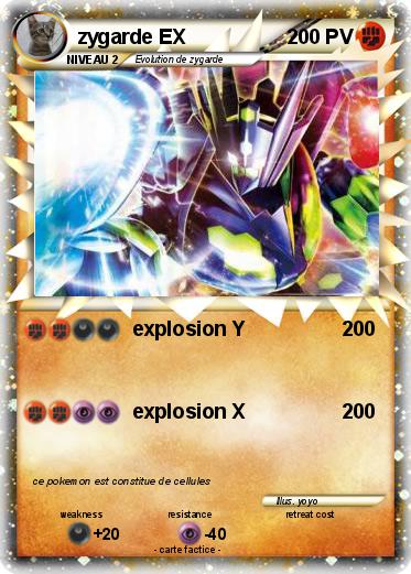Pokemon zygarde EX