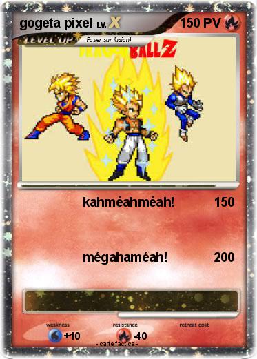 Pokemon gogeta pixel
