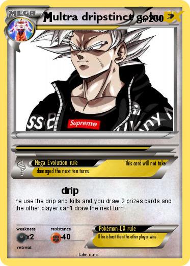 Pokemon ultra dripstinct goku